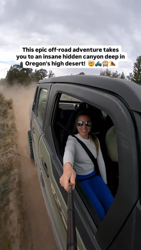 Instagram post by @octaneadventuresco for Visit Bend Oregon. Caption reads: Bend, Oregon bucket list adventure! 😍⬇️ 🔥 Bend,....