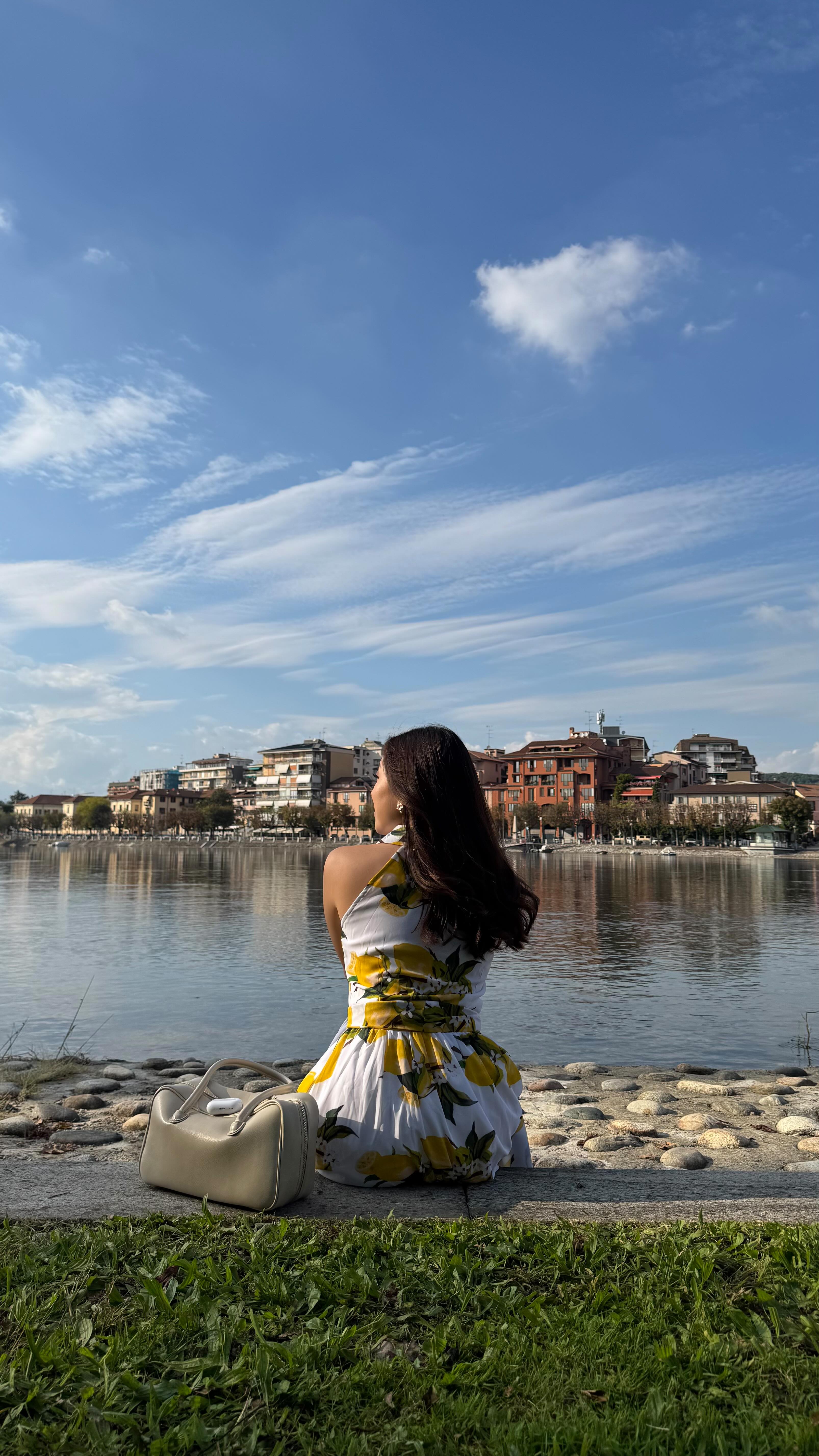 Instagram post by @priscaangelina for Apple Music. Caption reads: #AD Being away from home always feels a little....