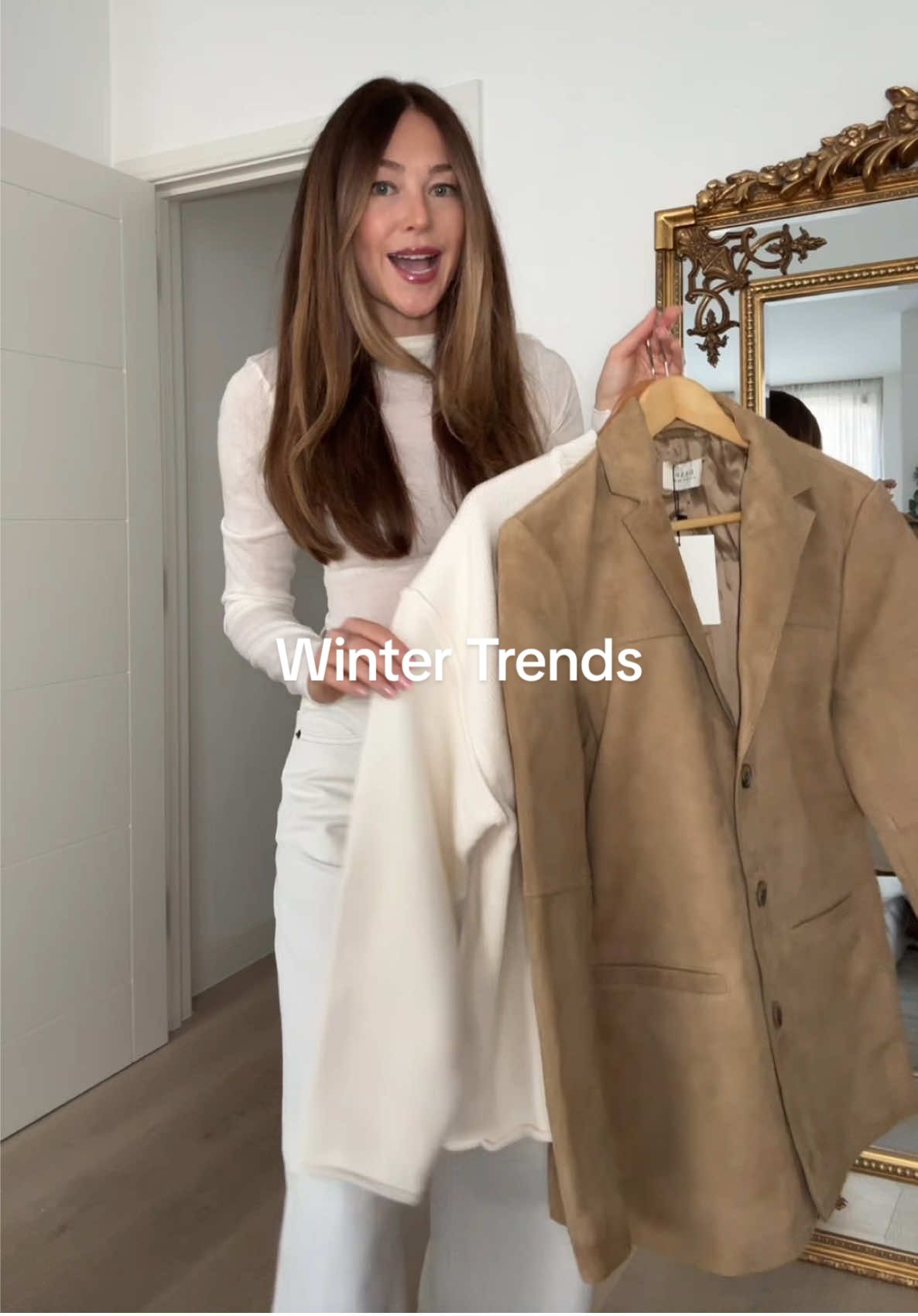 TikTok post by @hollie.hobin for DISSH. Caption reads: [...] the key trends of the season with @DISSH....