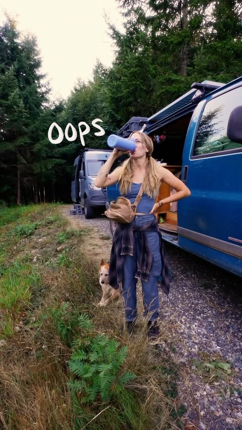 Instagram post by @miss.rover for Owala. Caption reads: [...] mildly dehydrated thanks to my partner....
