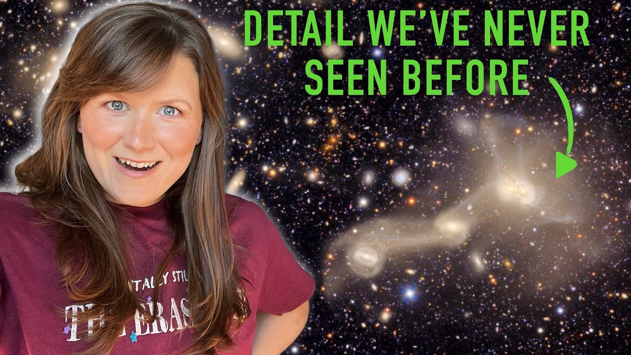 YouTube post by @DrBecky for Fiverr. Caption reads: The FIRST images from the RUBIN observatory!.