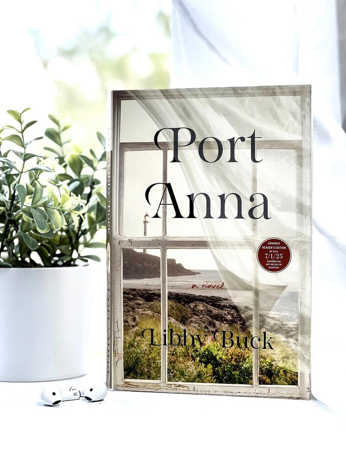 Instagram post by @subakka.bookstuff for Libro.fm. Caption reads: ＢＯＯＫ▫ＲＥＶＩＥＷ⁣
⁣
𝐏𝐨𝐫𝐭 𝐀𝐧𝐧𝐚⁣
𝐁𝐲 𝐋𝐢𝐛𝐛𝐲....