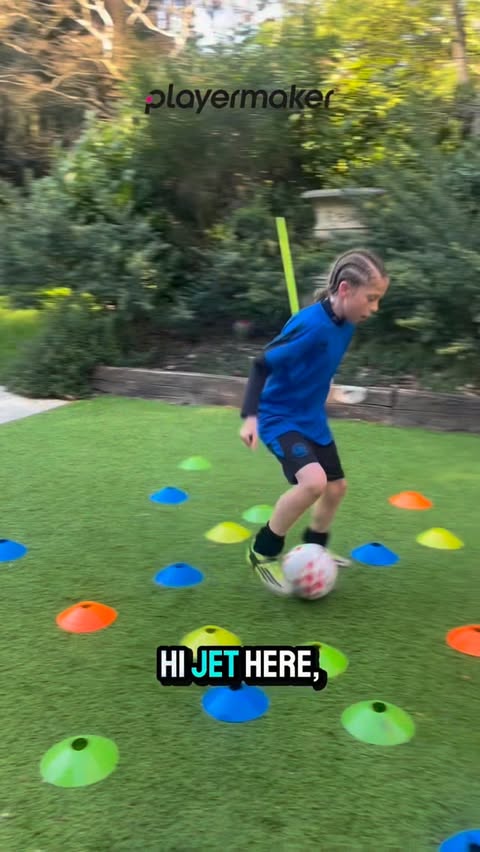 Instagram post by @jetsonlewis for Playermaker. Caption reads: @playermaker helps to raise your game! 👊🏼💙🛩️....