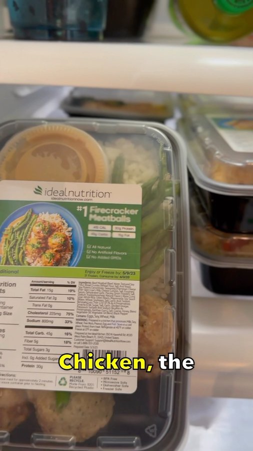 Instagram post by @shaadiefit for Ideal Nutrition. Caption reads: I always get asked how/what I eat on a daily....