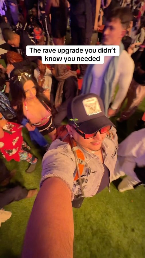 Instagram post by @chris.farias for Eargasm. Caption reads: Raving smarter, not louder 🔊 @eargasm is the....