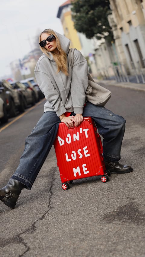 Instagram post by @virginiavarinelli for MAX&Co.. Caption reads: From morning softness to travel elegance.
Three....