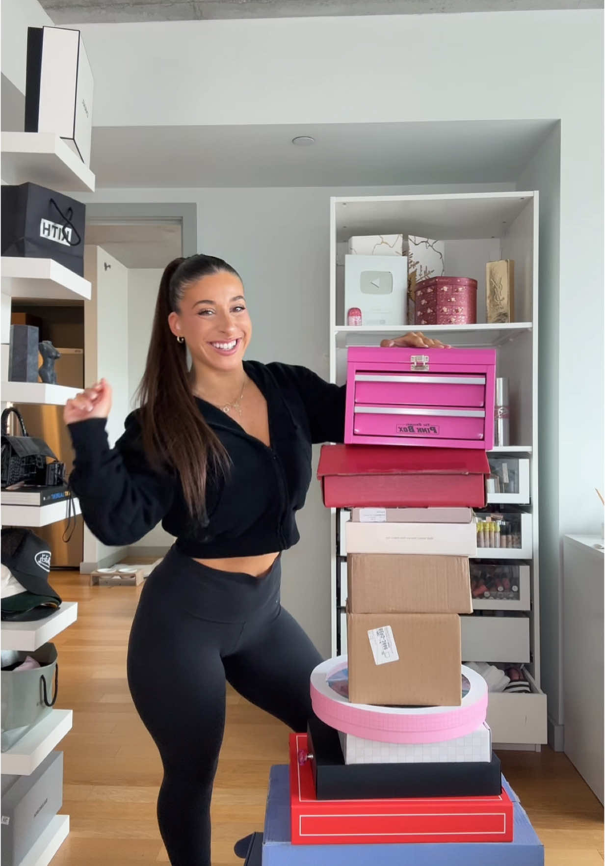 TikTok post by @allierosss for Beautyblender. Caption reads: [...] YOU @milkmakeup @Sol de Janeiro....