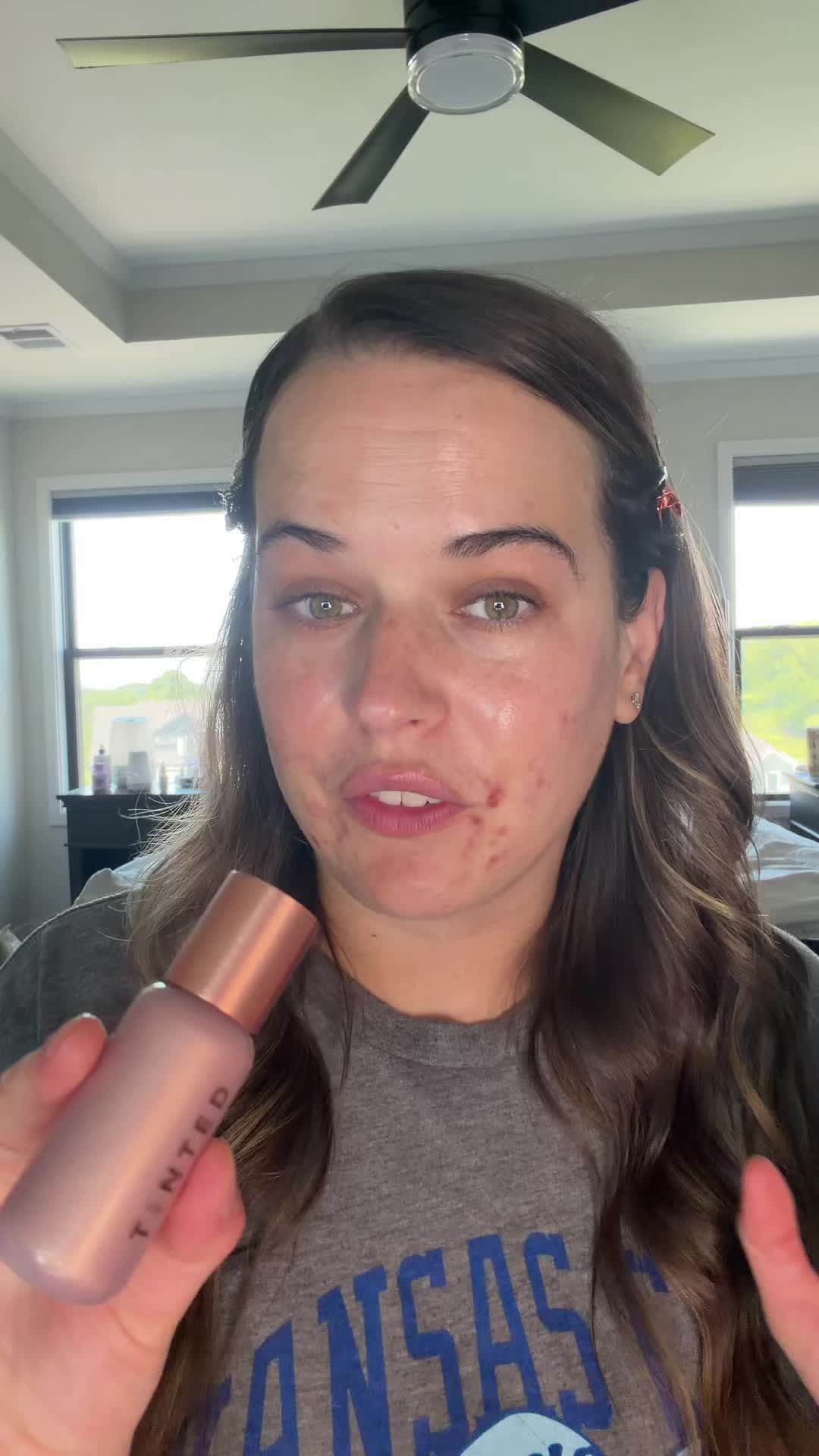 TikTok post by @emilywynn1321 for LIVE TINTED. Caption reads: @Live Tinted is so slept on! Get this brand into....