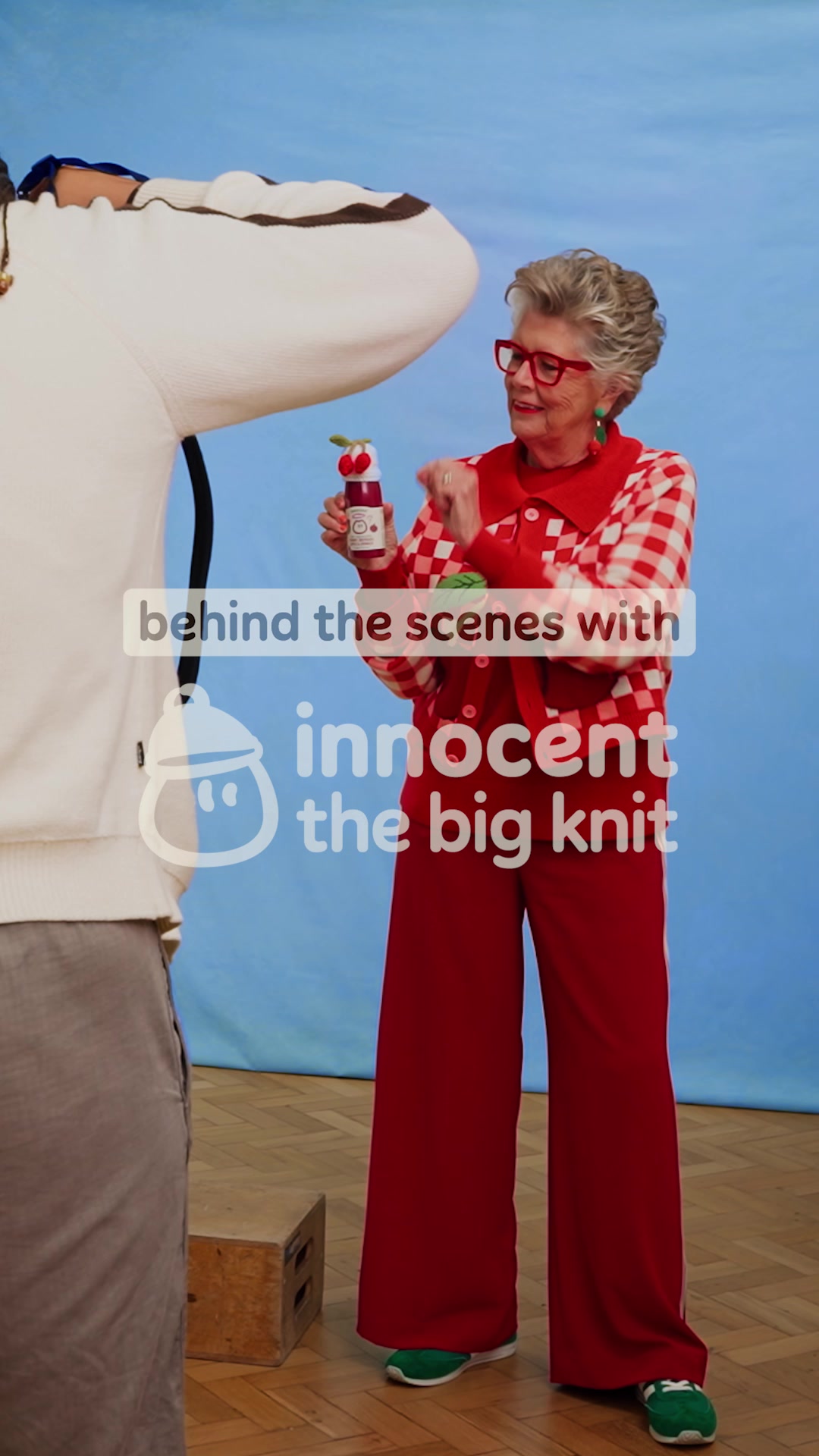 TikTok post by @dameprueleith for House of Sunny. Caption reads: [...] up with @innocent drinks innocent & @House....