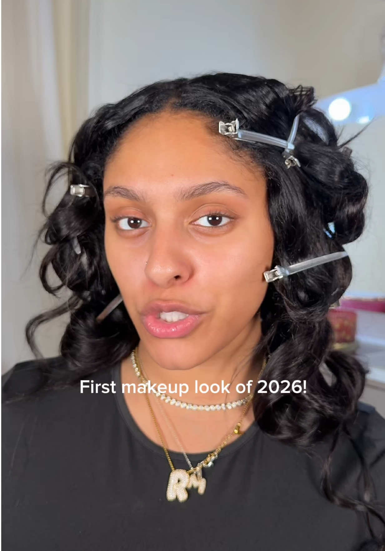 TikTok post by @allriyt for Glamlite. Caption reads: Now that 2026 is here it’s time to get back to....