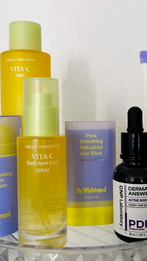 Instagram post by @anjas.makeupworld for ByWishtrend. Caption reads: ✨New skincare discoveries that my skin is obsessed....