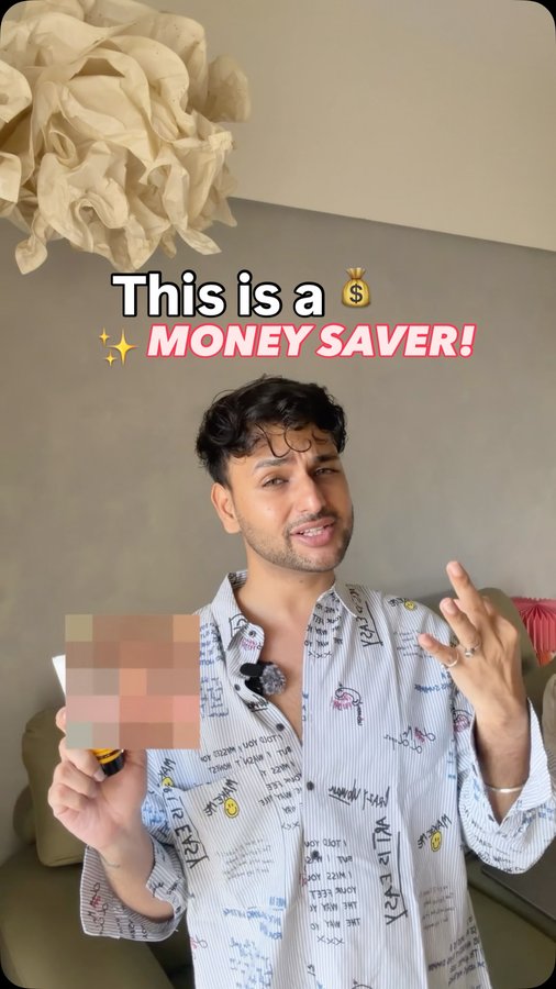 Instagram post by @suunnypandey for Dr Sheths. Caption reads: Looking for a product that does it all? @drsheths....