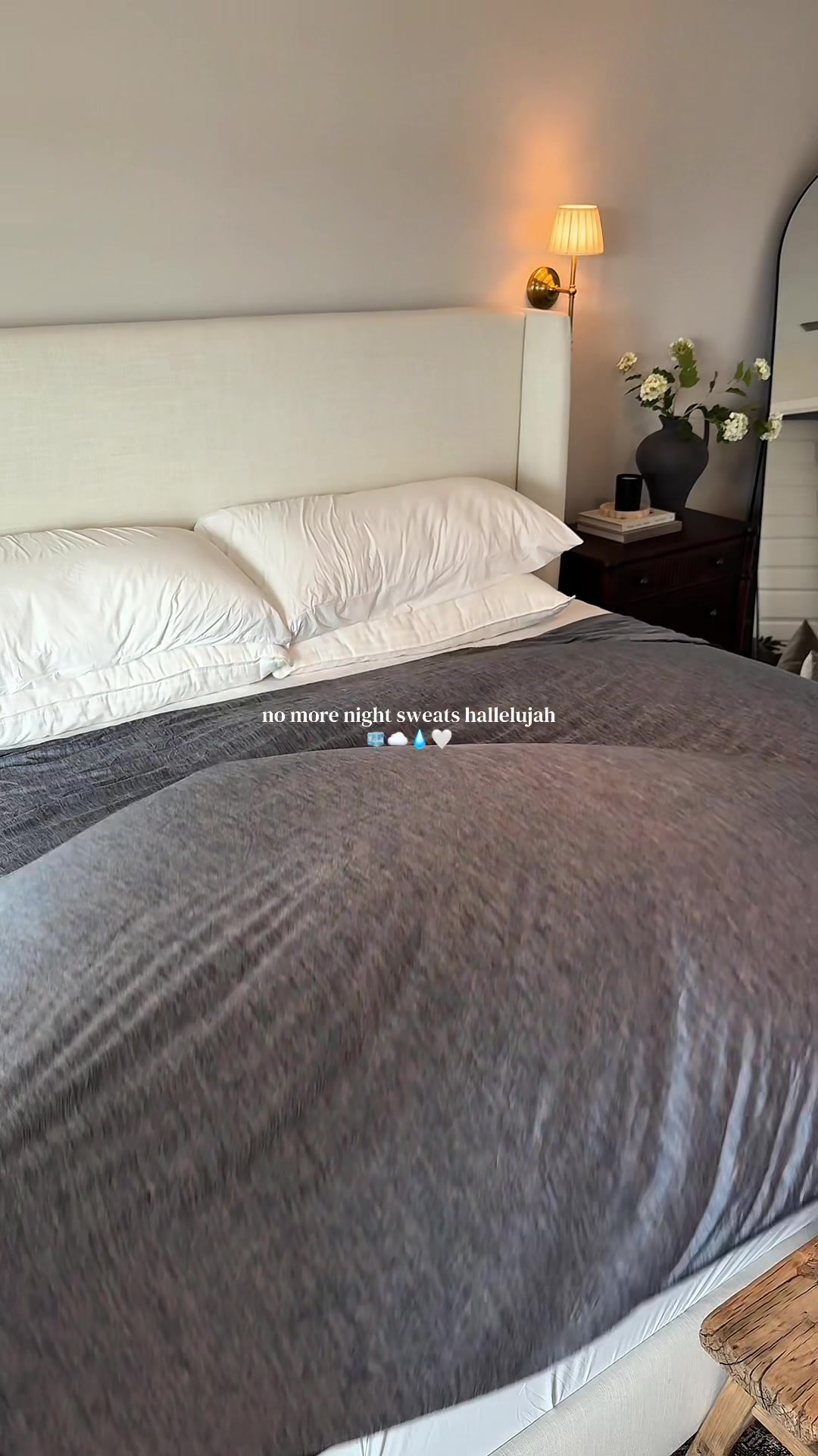 TikTok post by @thisblondieee for Bedsure Home. Caption reads: Idk why I waited so long to get this 😮‍💨....