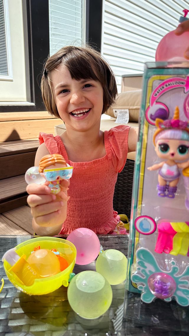 Instagram post by @deboraoehler for lolsurprise. Caption reads: My daughter is so excited about the NEW L.O.L....