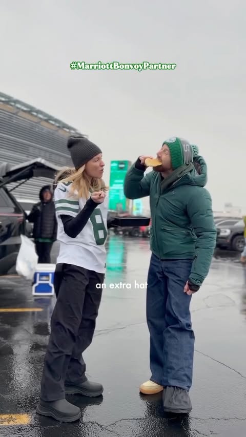 Instagram post by @timmchiusano for Marriott Bonvoy. Caption reads: [...] treat #mariottbonvoypartner @marriottbonvoy....