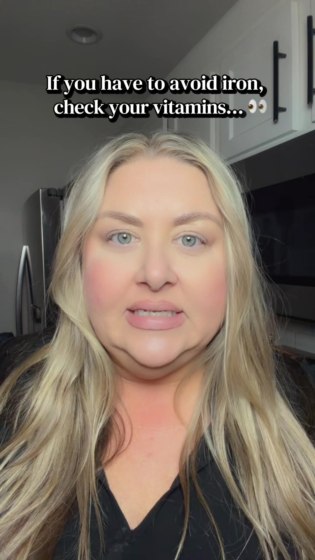 TikTok post by @hotmessdace for MaryRuth's Kids. Caption reads: Living with hemochromatosis has taught me one....