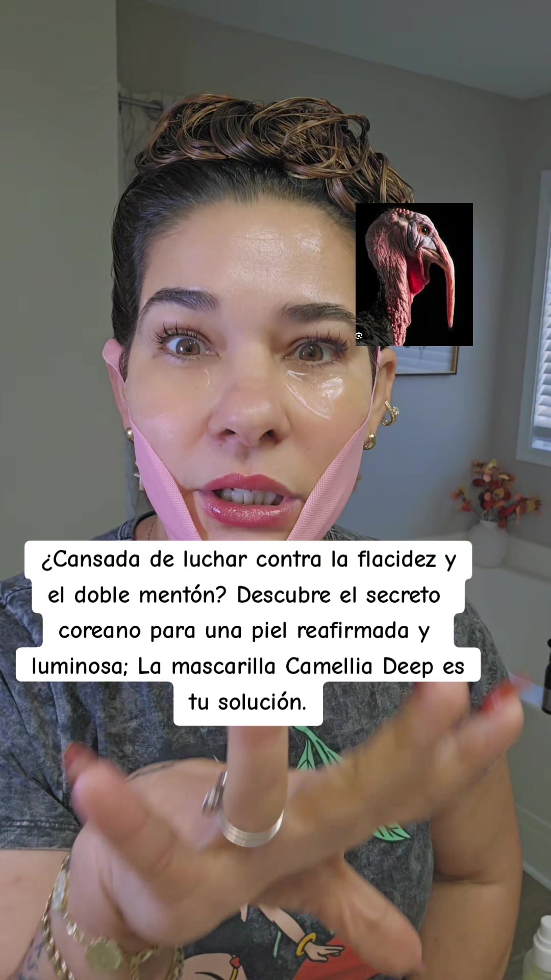 TikTok post by @olgarodriguez2557 for Round Lab. Caption reads: [...] de colágeno natural. @ROUND LAB #roundlab....
