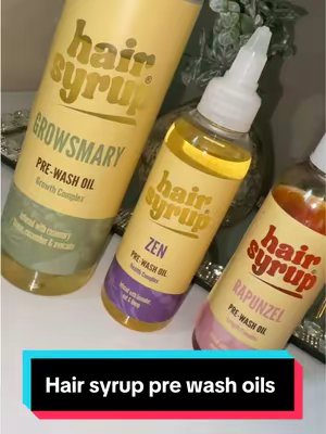TikTok post by @life_with_shaniene for Hair Syrup. Caption reads: [...] 🥰💗 @The Collective Agency TTS IRE @Hair....