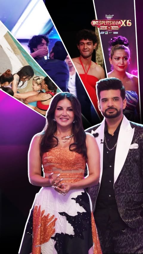 Instagram post by @mtvindia for JioCinema. Caption reads: Acting classes in splitsvilla?! 👀 Par kya iss....