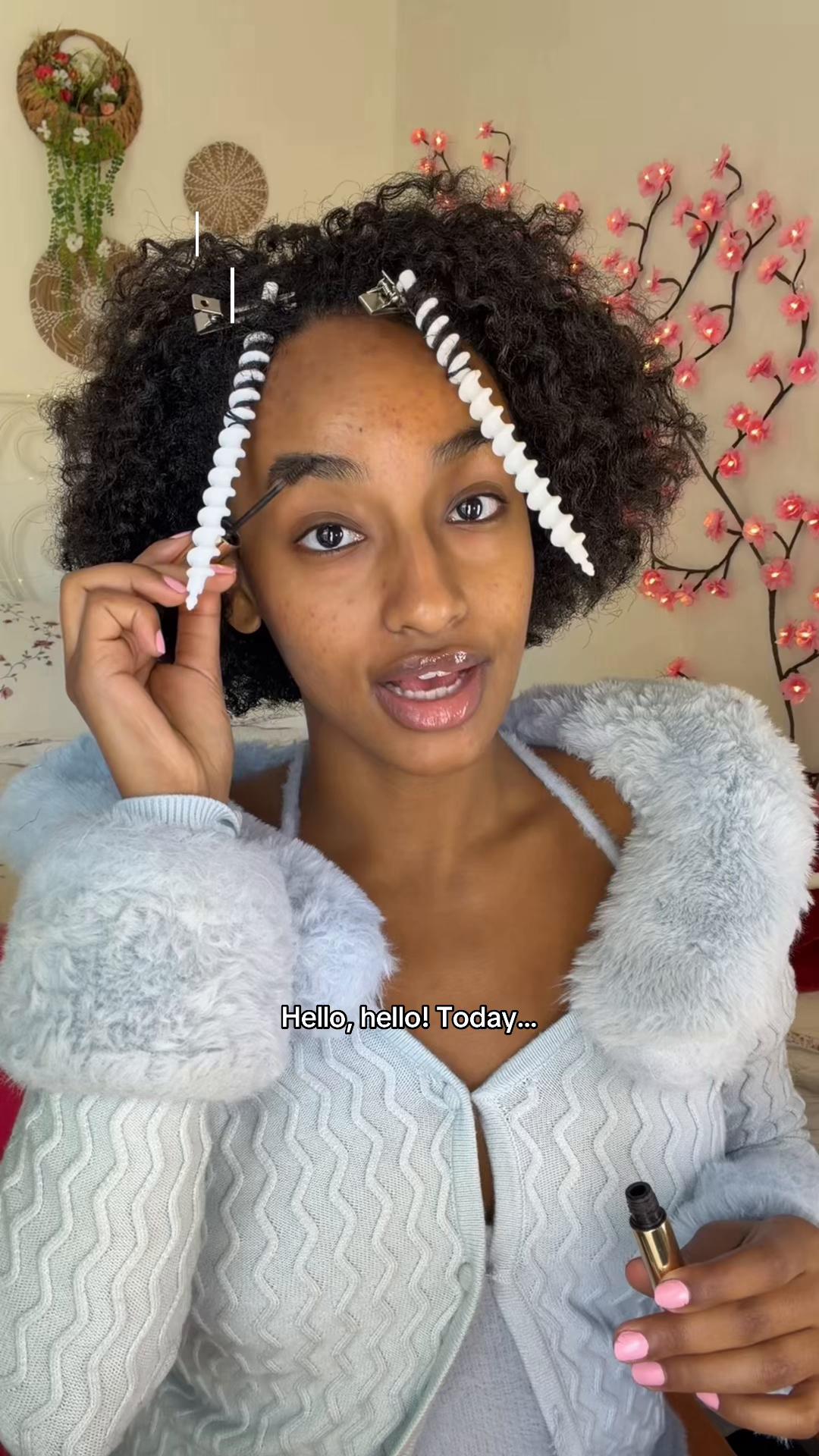 TikTok post by @liya_lasagna for Notion. Caption reads: [...] my dress up game look + content on @Notion....