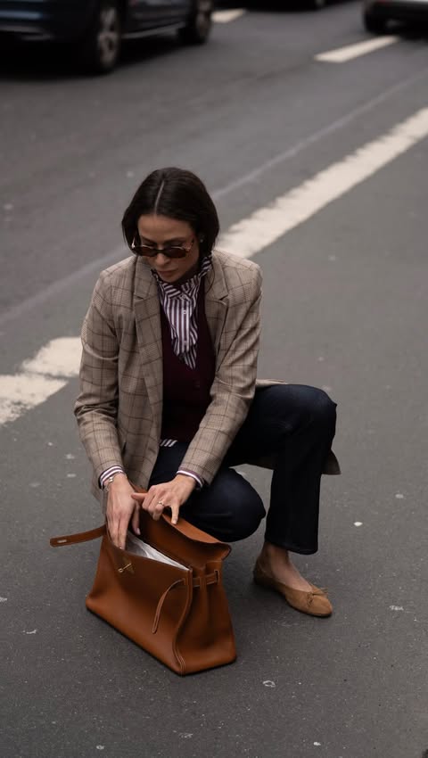 Instagram post by an influencer for Maison 123. Caption reads: two spring looks with @maison123_paris /ad.