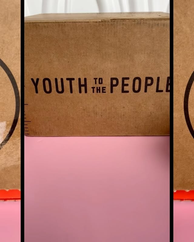 Instagram post by an influencer for Youth To The People. Caption reads: Gifted by @youthtothepeople ✨ Hey, beautiful....