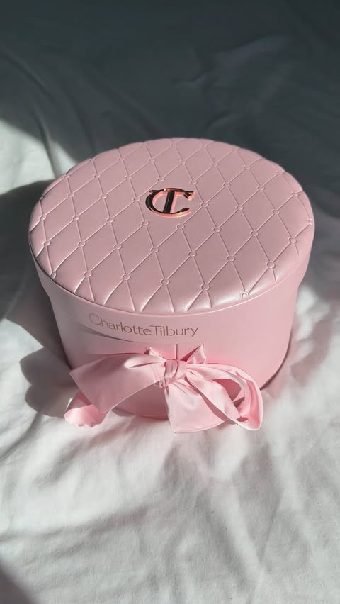 Instagram post by @get_beauty_with_me for Influenster. Caption reads: [...] back 💕 Thank you @charlottetilbury &....