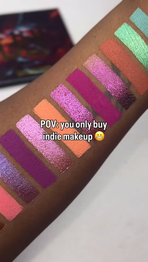 Instagram post by @deandranicoleee for Blend Bunny Cosmetics. Caption reads: (all PR-gifted) it’s all worth it in the end 😬😂.