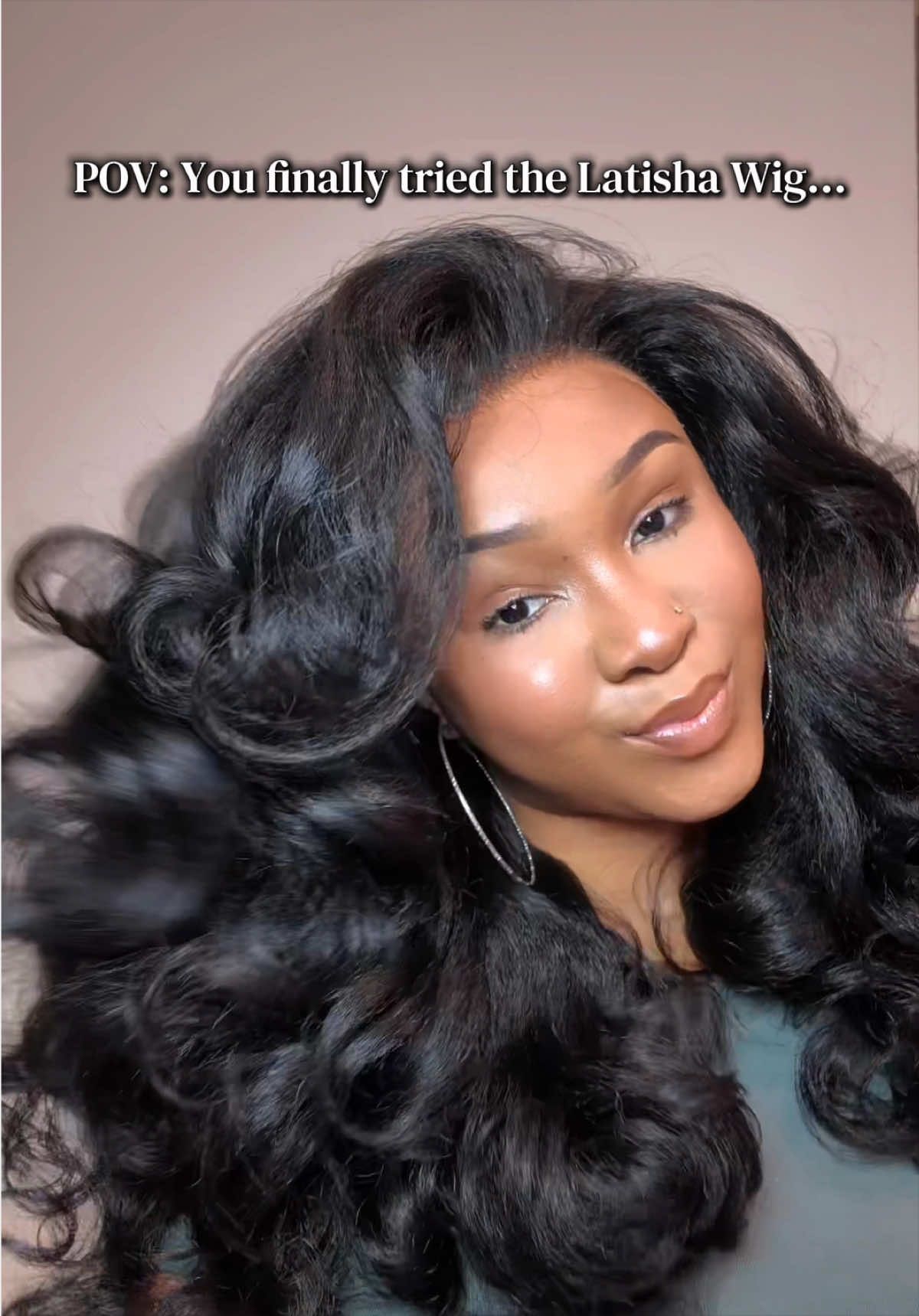 TikTok post by @simplychloeashley for SamsBeauty. Caption reads: [...] still beginner friendly imo. Color 1B....