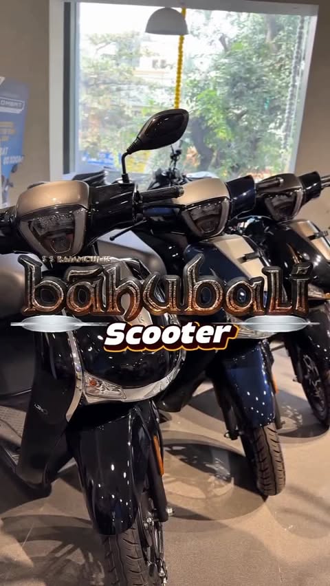 Instagram post by @exploring_by_dani for Hero MotoCorp. Caption reads: Baahubali of Scooters 🔥 | Hero Destini....