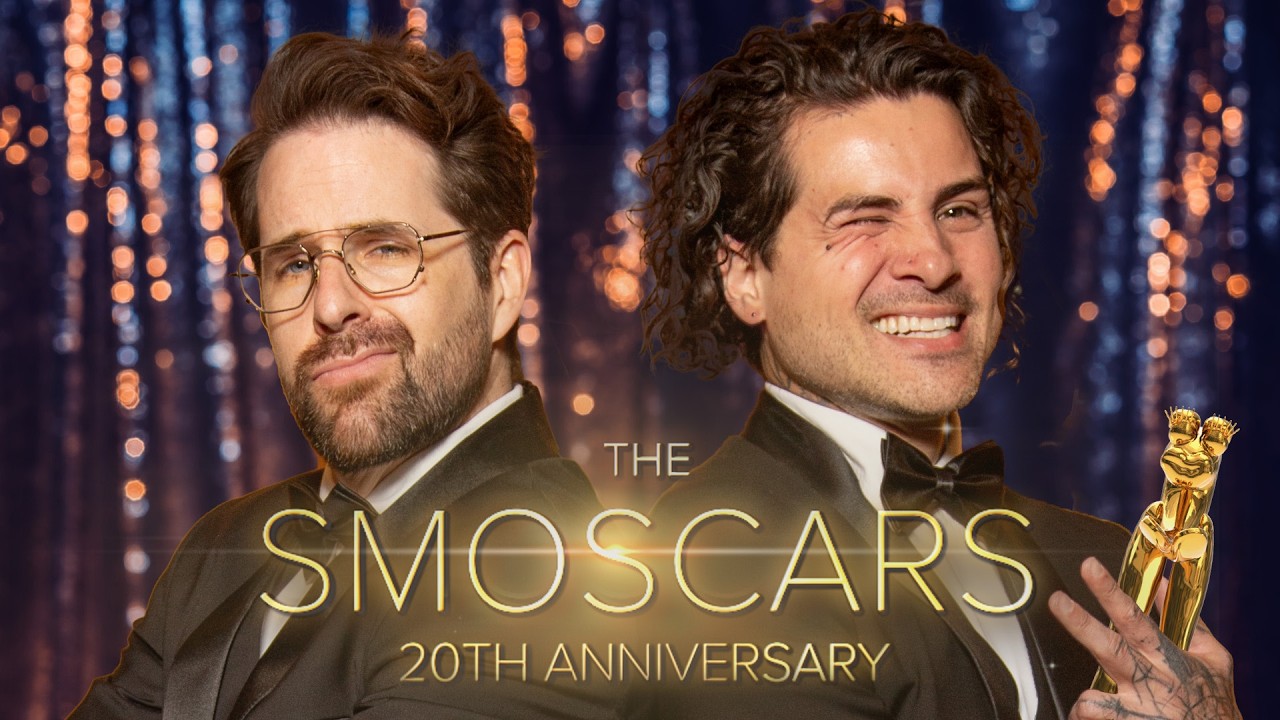 YouTube post by @smosh for Smosh. Caption reads: The 20th Anniversary Smoscars.