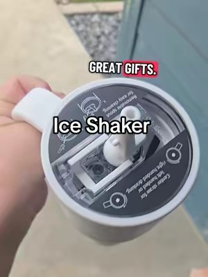 TikTok post by @steph_marie2401 for Ice Shaker. Caption reads: [...] getting one and trying it out. @Ice Shaker....