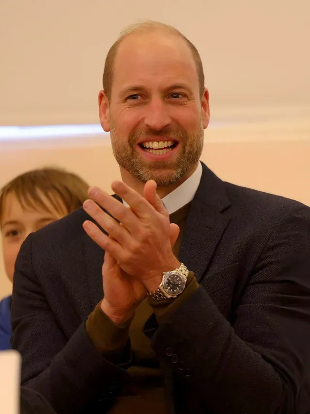 Instagram post by @princesscatherineofwales for Getty Images. Caption reads: The Prince of Wales attends a comedy workshop, run....