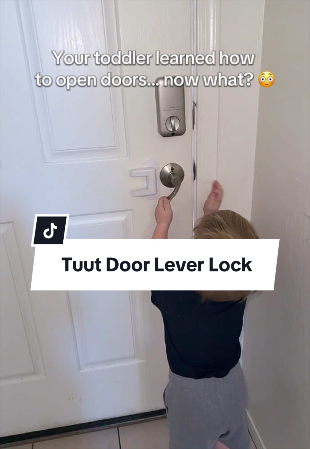 TikTok post by @willett_wife for Jool Baby. Caption reads: [...] the handle/lock…you NEED this! 🔒 @Jool Baby....