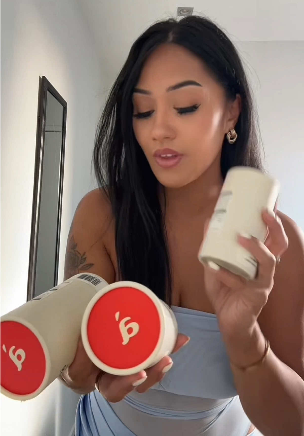 TikTok post by @zahraclarkson for Aerre Perfumes. Caption reads: Obsessed 😍 @Àerre Perfumes also now available in....
