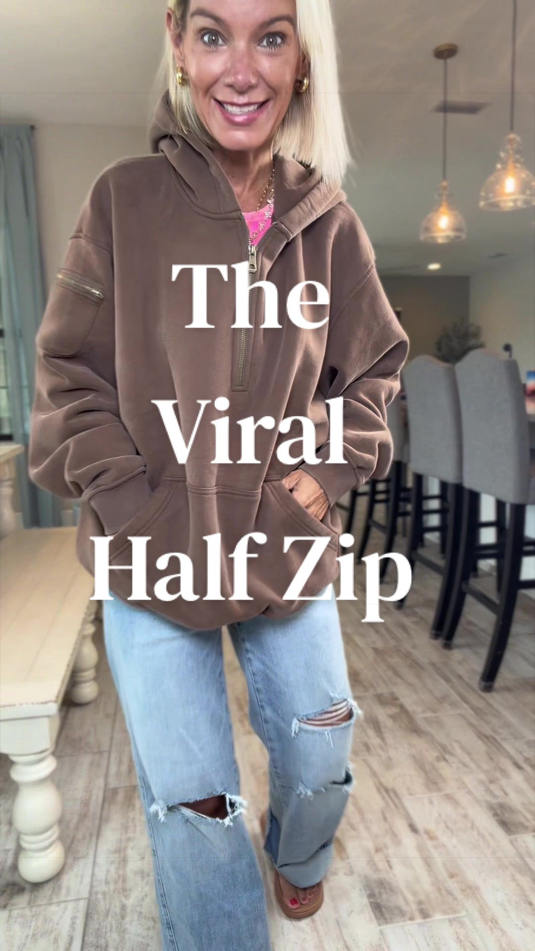 TikTok post by @lannie.cozzie for Faiable Fashion. Caption reads: [...] and available in so many colors.@Faiable....