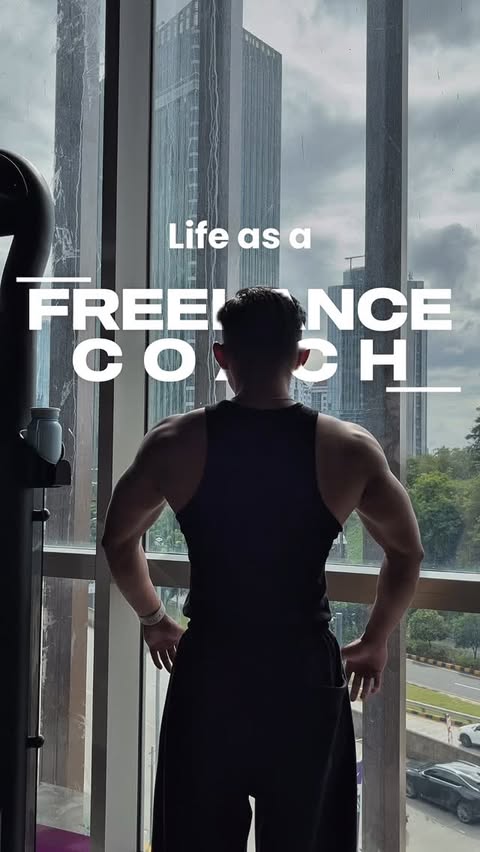 Instagram post by @wisnuanderson for L-Men. Caption reads: Mau Bulking tapi tetep Kering? cobain L-Men Gain....