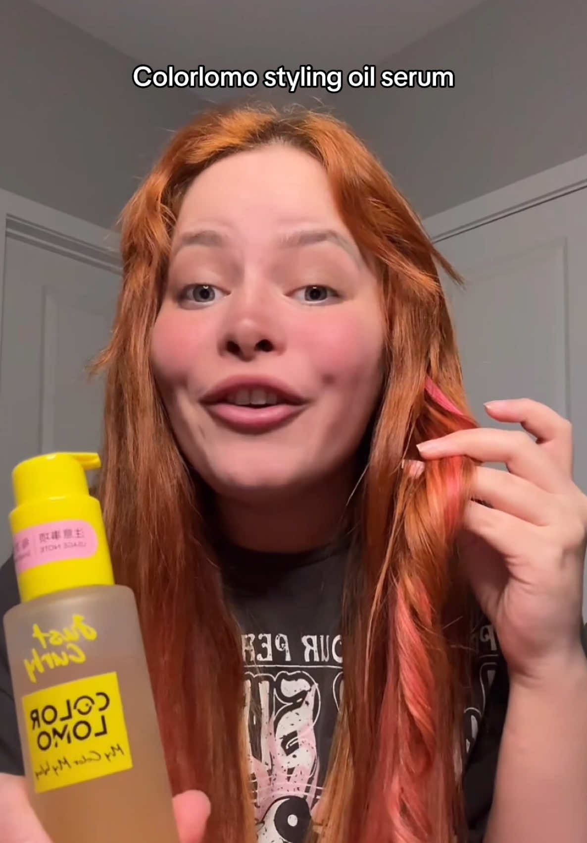 TikTok post by @alydoill for Colorlomo. Caption reads: @COLORLOMO #fypシ #parati #hairstyle #hairtok [...].