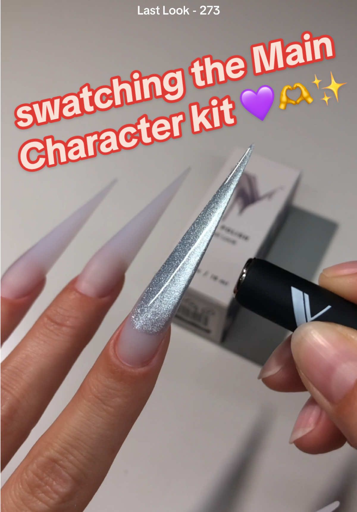 TikTok post by @noodle_yess for VBeautyPure. Caption reads: [...] energy 💜✨ code: NOODLE10 @vbeautypure....