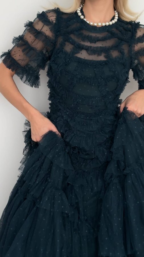 Instagram post by @lizzi.jpg for The Bay. Caption reads: prom this year? or just need some formal inspo?....