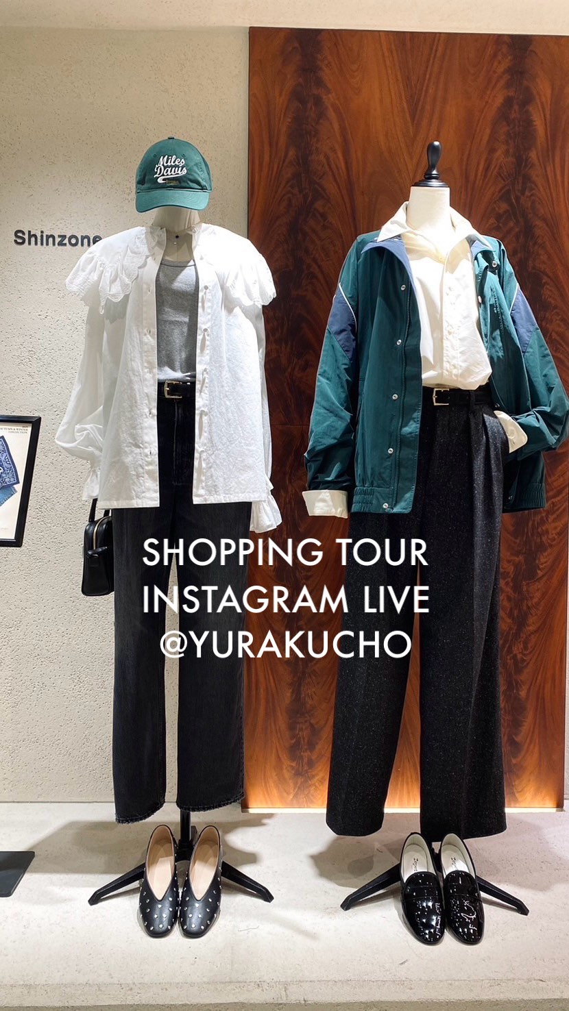 Instagram post by @shinzone_shinjuku for Shinzone. Caption reads: SHOPPING....