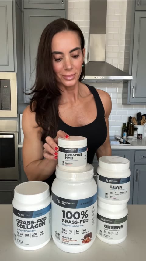 Instagram post by @sandysklarxfit for Transparent Labs. Caption reads: Transparent Labs Black Friday sale is on now! 
You....