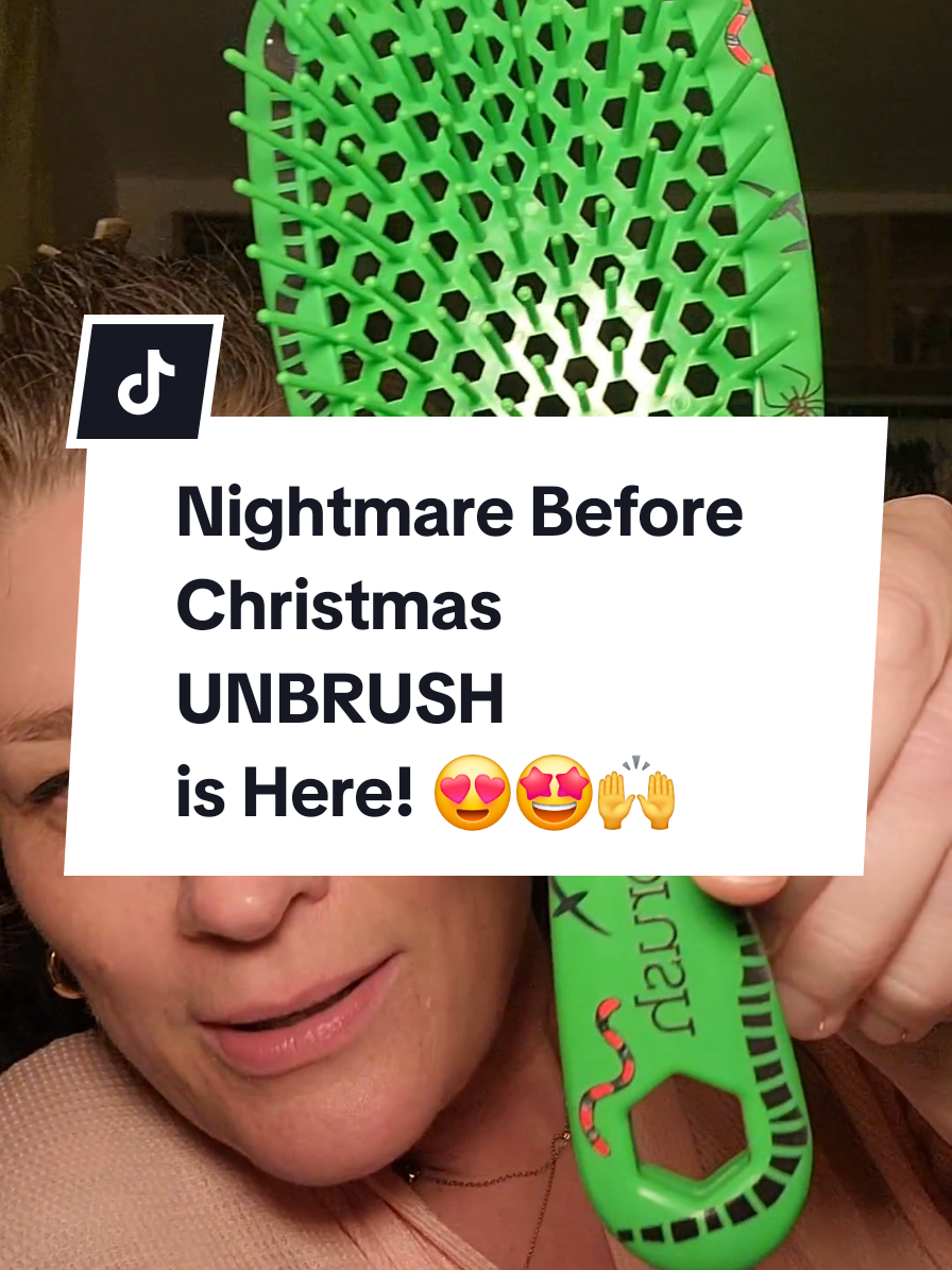 TikTok post by @highesthopesofficial for FHI Heat. Caption reads: @FHI HEAT #UNBRUSH #detangler #ad.