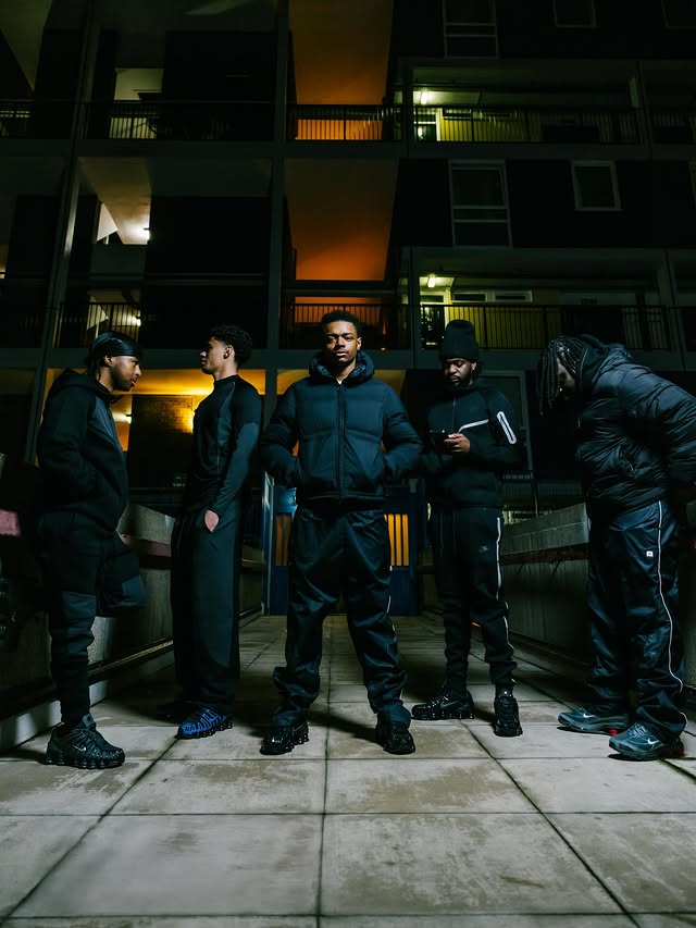 Instagram post by @kidwild12 for JD Sports. Caption reads: [...] start. 

Whole team wearing shox.....