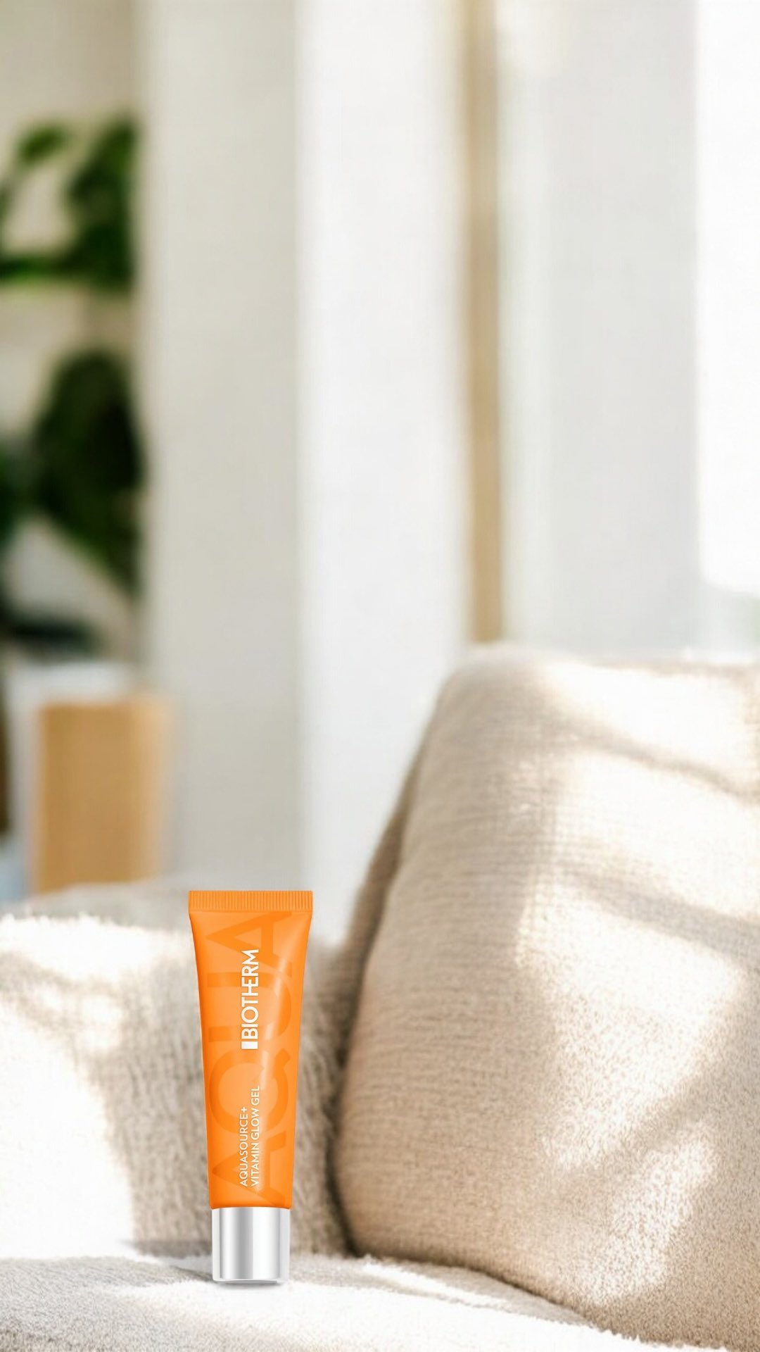 Instagram post by @glowdaily__ for BIOTHERM. Caption reads: 🍂 New travel size skincare essentials from....