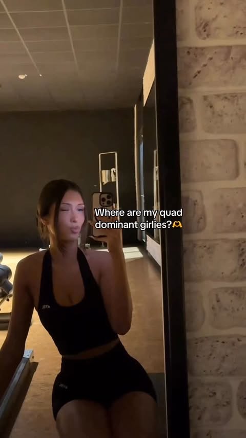 Instagram post by @dafinabeqi for AYBL. Caption reads: [...] are my quad dominant girlies??? ❤️Fit: @aybl....