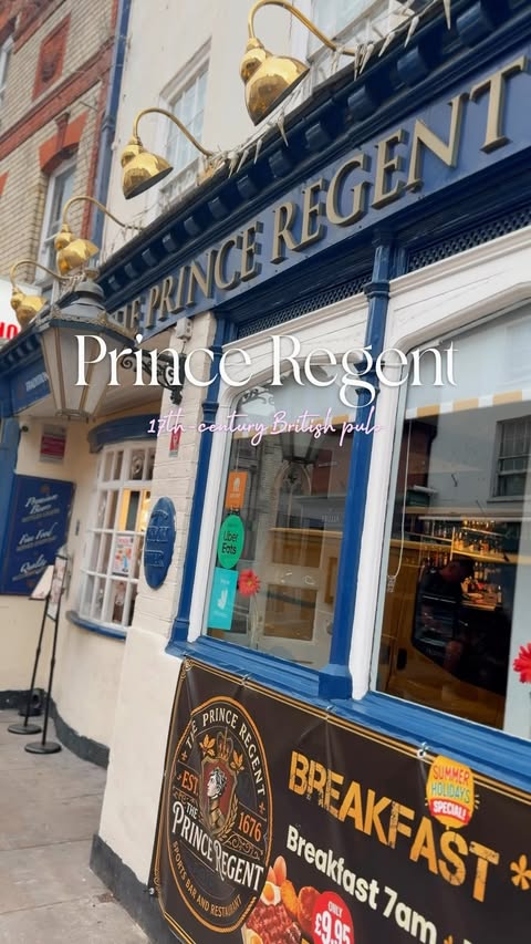 Instagram post by @malluinscot for Gifted Social. Caption reads: A centuries-old British pub, Indian flavours &....