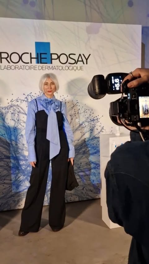 Instagram post by an influencer for La Roche-Posay International. Caption reads: @larocheposay [...Werbung..] Thanks for having me....