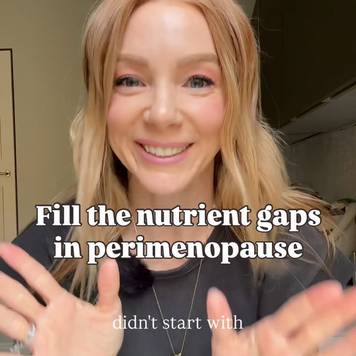 Instagram post by @whatthemenopause for WelleCo. Caption reads: [...] That’s why I use Goddess Elixir by WelleCo —....