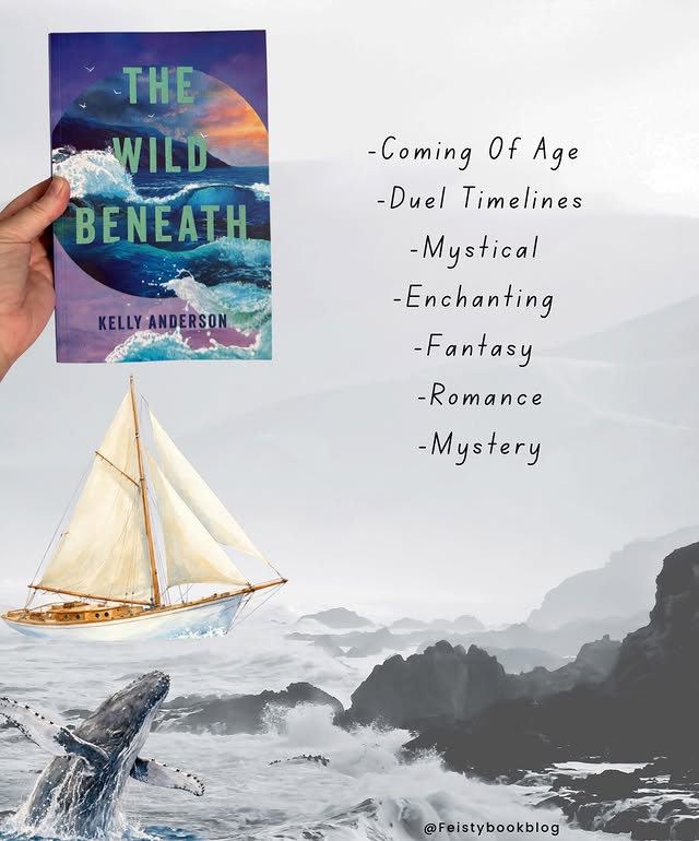 Instagram post by @feistybookblog for HQ Stories. Caption reads: [...] this as their August pick 🌊 Thank you....
